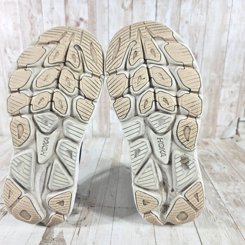 Hoka Clifton 10 Black Rose Gold Running Shoes Womens 9B 1162031-BRGL Sneaker - Picture 5 of 8